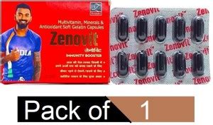 DOUBLE LIPS Zenovit Multivitamins, Minerals & Antioxidant Men & Women ...