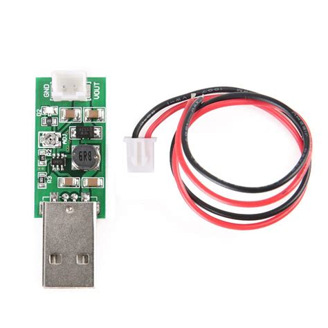 Buy Boost Converter Module, Keenso Mini 7W USB DC 5V to 6V 9V 12V 15V ...