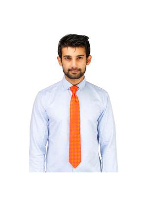 Buy PELUCHE Dual Shade Necktie for Men Online