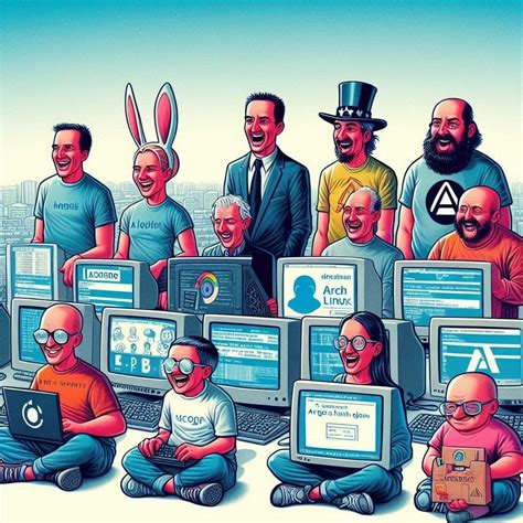 Average Linux User 的图像结果