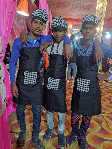 Buy Switchon Waterproof Black Kitchen Chef's Apron with Cap Online at ...