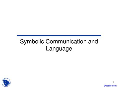 Symbolic Language 的图像结果