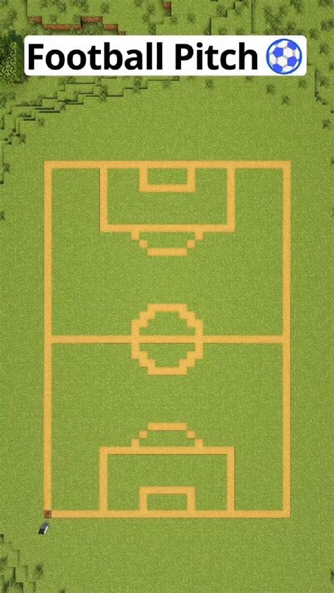 Image result for Minecraft Football Field Tutorial