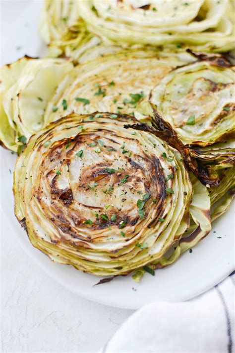 Roasted Cabbage Steaks - Simply Scratch