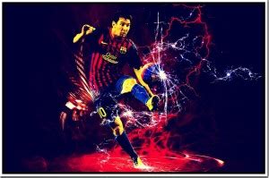 ASHD Wall Poster Lionel Messi FC Barcelona Soccer Club Player Paper ...