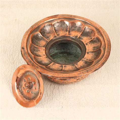 Shop Copper Ugal-Daa Spittoon at Best Price | IndianShelf