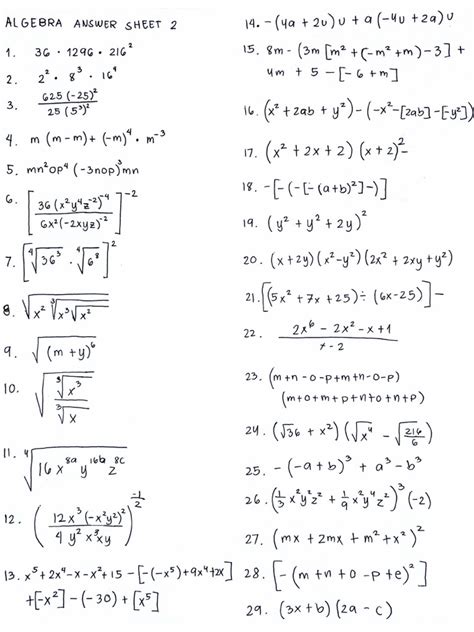 Image result for Random Algebra Problem Sheet