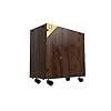 ZIYKO Wooden Inverter Battery Trolley Cabinet