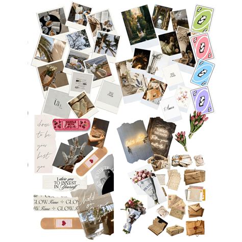 Vinyl Stickers, Polaroid Aesthetic Stickers, 120 Pieces, Retro Vintage ...