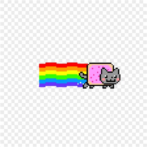 Cute Rainbow Nyan Cat HD Transparent Background | Citypng