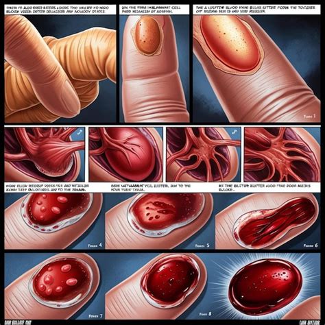 Emergency insights blisters blood and disasters | Premium AI-generated ...