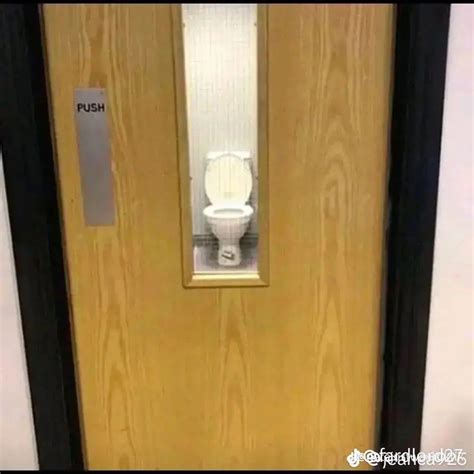 Toilet visible through door window - Memes - Worst Jokes Ever