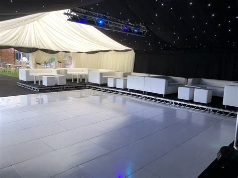 Acrylic White Dance Floor - Chairman Hire