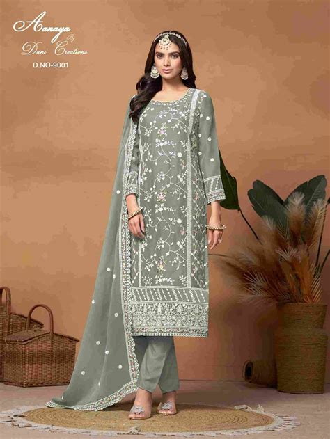 AANAYA VOL-190 BY TWISHA 9001 TO 9004 SERIES BEAUTIFUL SUITS COLORFUL ...