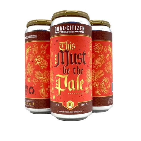BUY DUAL CITIZEN BREWING THIS MUST BE THE PALE EACH | Fridley Liquor
