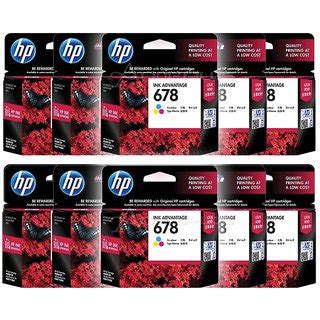 Buy HP 678 Tri-color ( CZ108AA) Original Ink Advantage Cartridge Pack ...