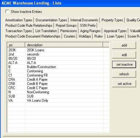 Codes Lists 的图像结果