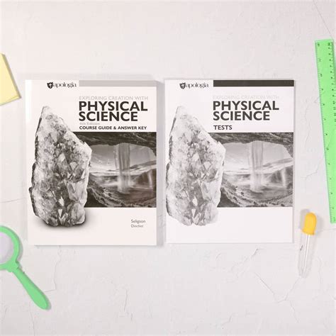 Physical Science Course Guide & Answer Key + Tests - Apologia