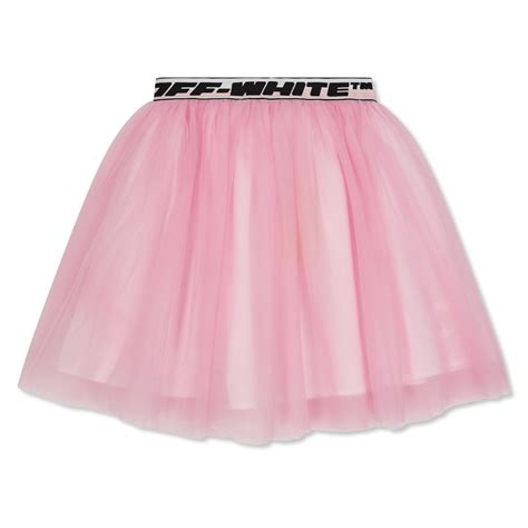 OFF WHITE | Tulle Skirt Juniors | Pink/Black | FRASERS