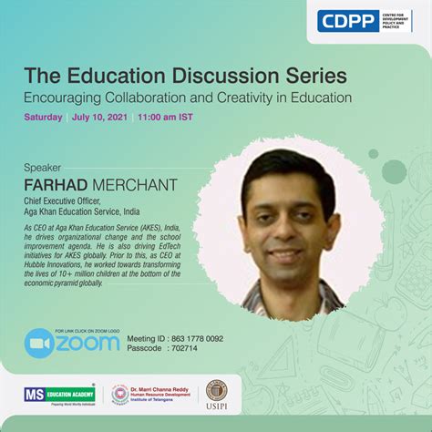 The Education Discussion Series - Encouraging Collaboration and ...
