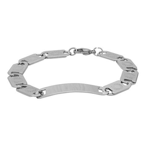 Sun Designer Silver Plated Bracelet For Men – VOYLLA