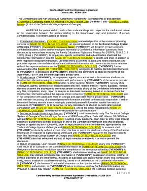 This Confidentiality and Non-Disclosure Agreement (Agreement) is ...