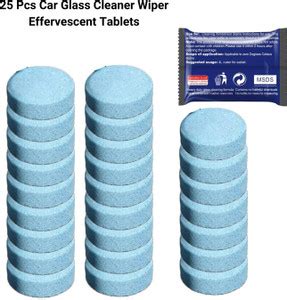 YELONA 25 PCS Clear Vision New Formula Car Glass Cleaner Wiper ...