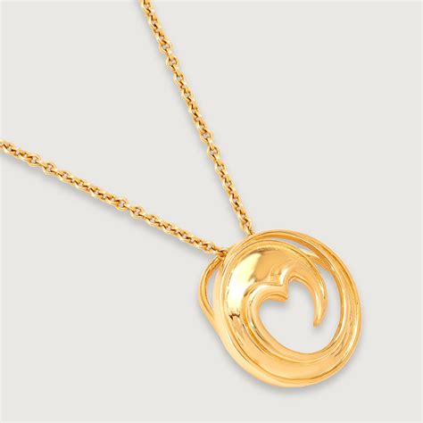 Cupid Edit Mystic Hearts 14KT Gold Pendant for Her