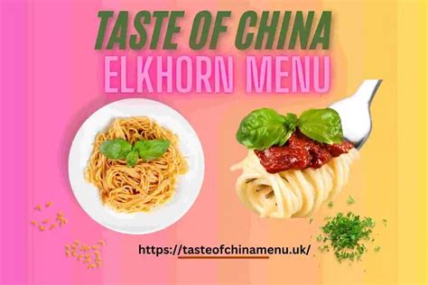 Our Latest Taste Of China Elkhorn Menu February 2026