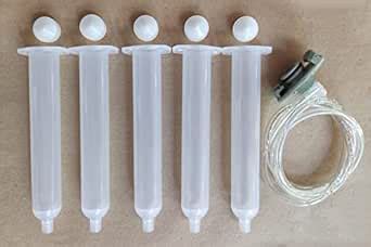 Flovell 30/55 CC Epoxy Dispensing Syringe with Piston 5 Pieces And ...