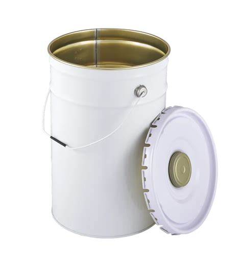 Metal Packaging Products - 20L LITRE 3/4 BUNG TINPLATE CONIPAIL BUCKET ...