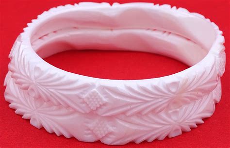 Centorganic Chur Sankha Pola bangles for women, a pair of original san ...