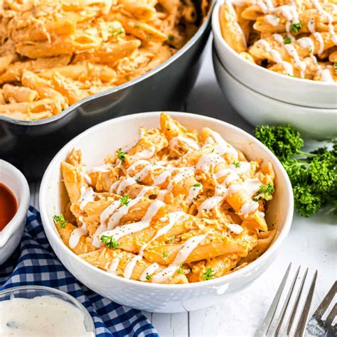 Buffalo Chicken Pasta Recipe