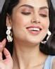 Buy White Earrings for Women by Sohi Online | Ajio.com