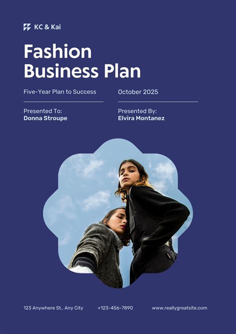 Fashion Designer Business Plan Template 的图像结果