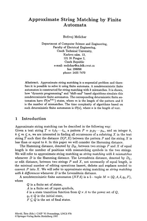 Image result for Approximate String Matching