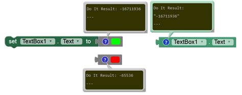 MIT App Inventor Color Sensor 的图像结果