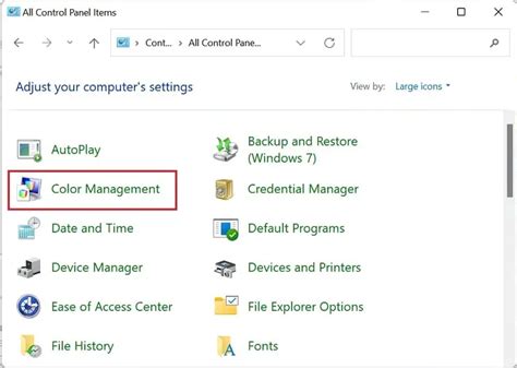 Image result for Reset Colors On Computer