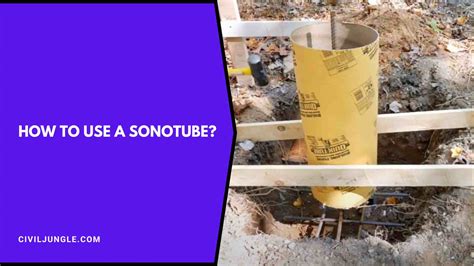 How Many Bags Of Concrete Per Sonotube?
