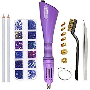 Afantti Hotfix Rhinestone Setter Hot-Fix Applicator Wand Tool Kit Set ...