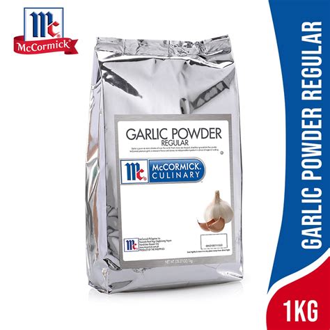 McCormick Garlic Powder Regular 1kg | Shopee Philippines
