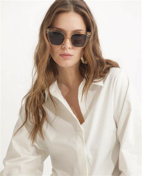 Rareism Women Letizia Off White Cotton Blend Fabric Regular Sleeve Shi