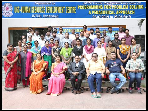 JNTUH - UGC-MALAVIYA MISSION TEACHER TRAINING CENTRE (UGC-MMTTC)