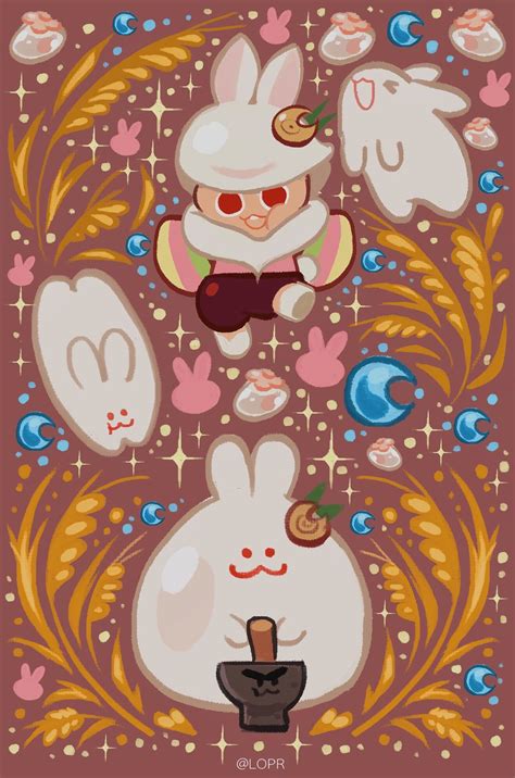 Moon Rabbit Cookie - Cookie Run - Image by Loprna #3192703 - Zerochan ...