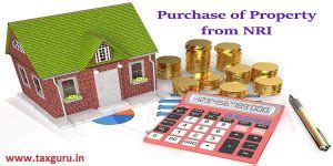 TDS implication on purchase of property from NRI