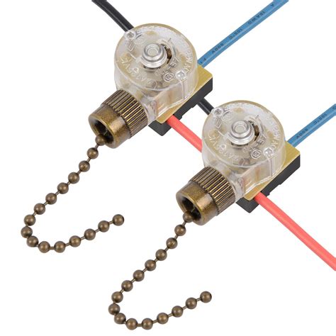 Buy ZE-110 3 Wire Ceiling Fan Light Switch Compatible with Hunter ...