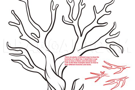 Image result for Draw a Dead Tree