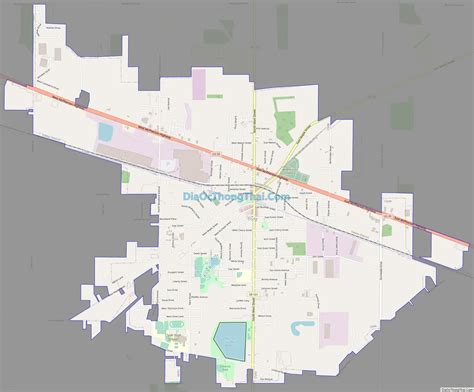 Map of Clyde city, Ohio - Thong Thai Real