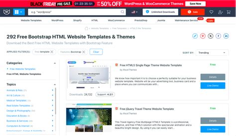 Open Source 2024: Download Free Bootstrap5 HTML Templates
