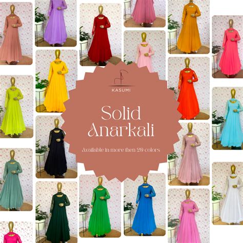 Solid Anarkali – kasumi.in